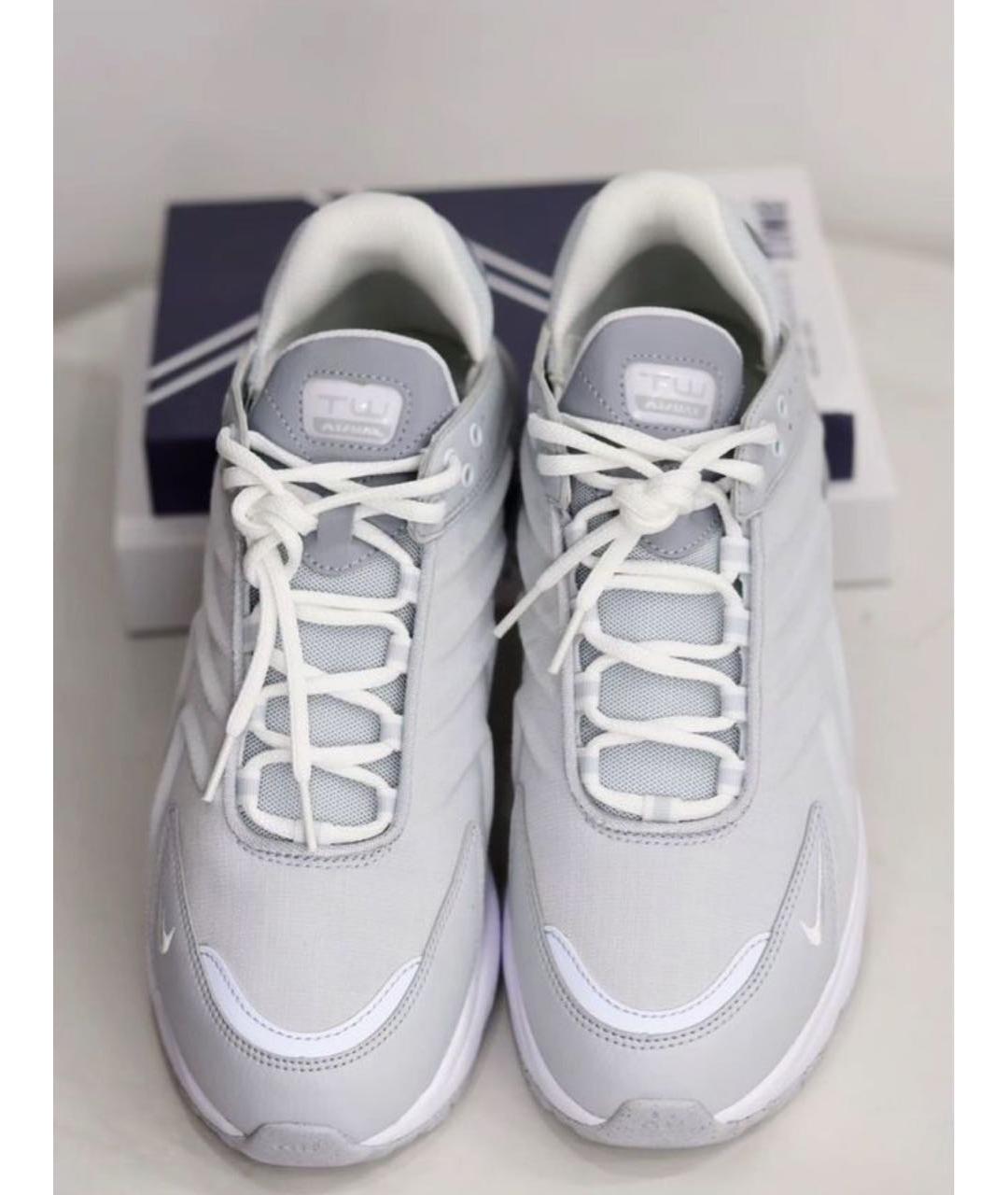 NIKE Оранжевое текстильные низкие кроссовки / кеды, фото 8