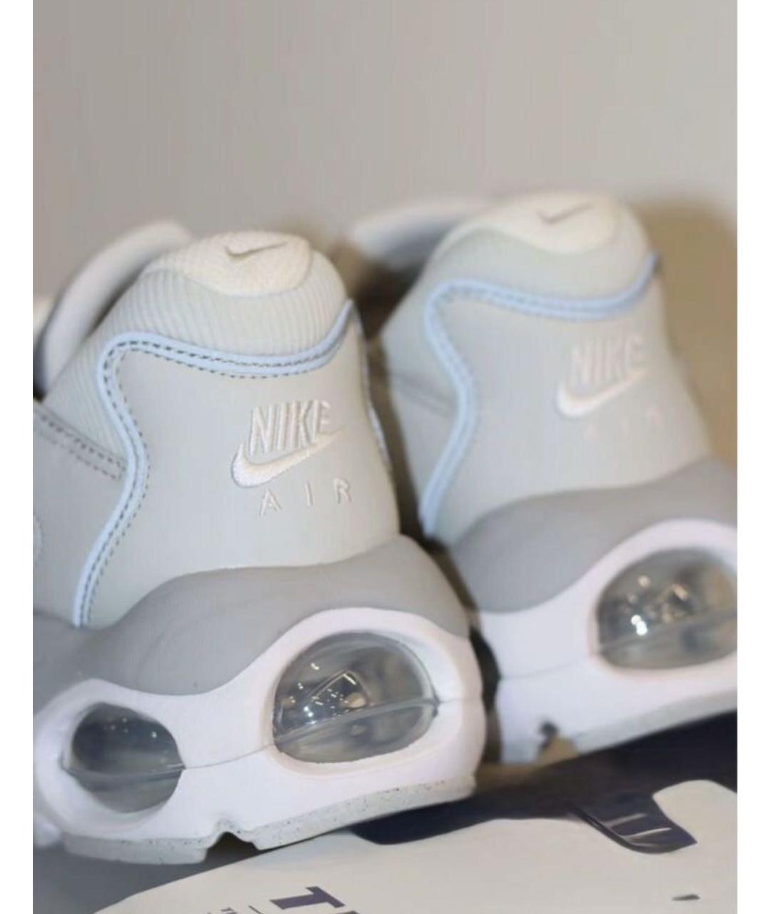 NIKE Оранжевое текстильные низкие кроссовки / кеды, фото 5
