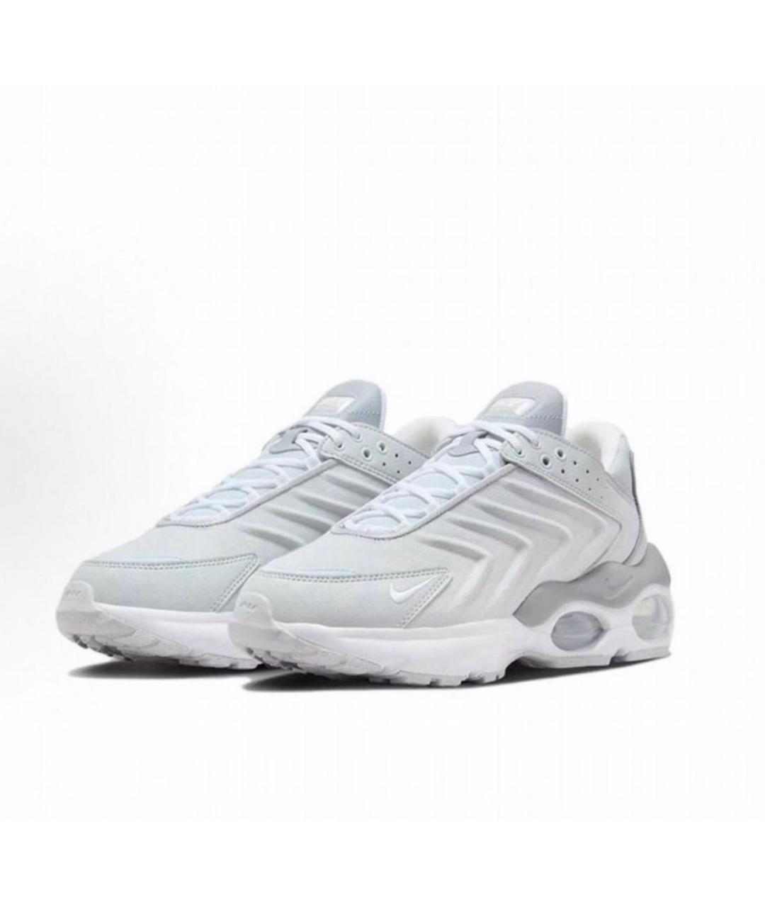 NIKE Оранжевое текстильные низкие кроссовки / кеды, фото 2
