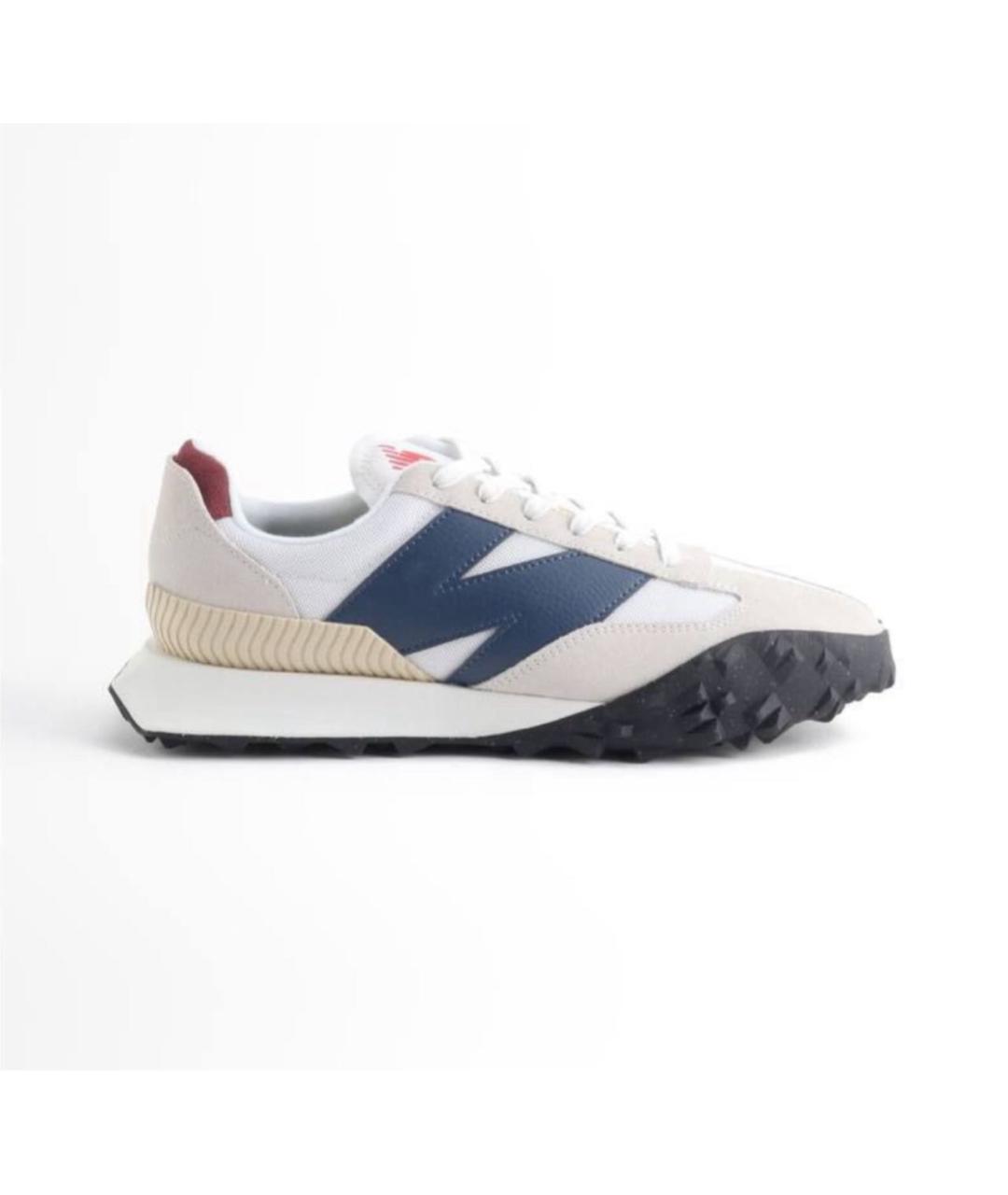 NEW BALANCE Белые замшевые низкие кроссовки / кеды, фото 9