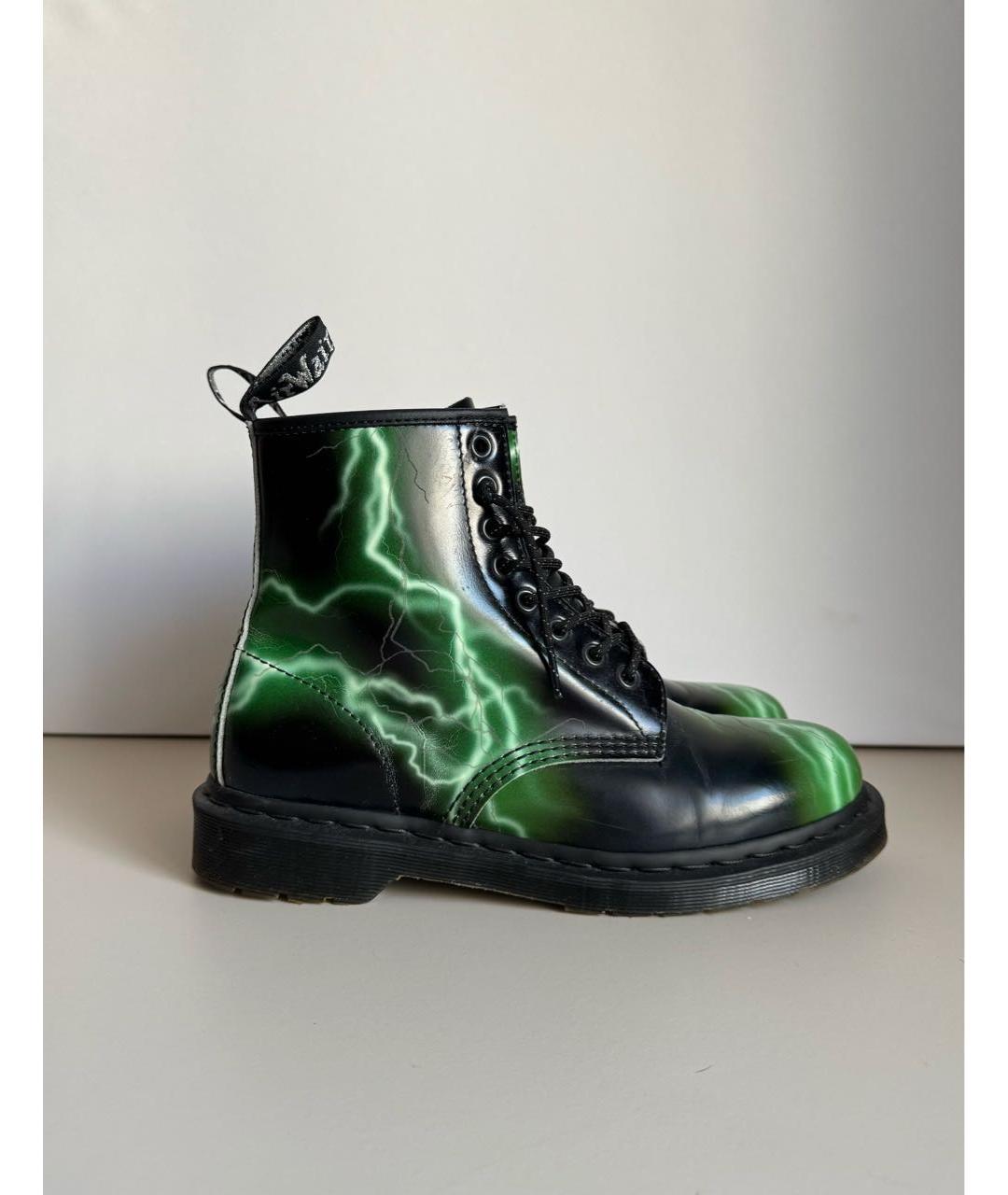 DR. MARTENS Мульти кожаные высокие ботинки, фото 2