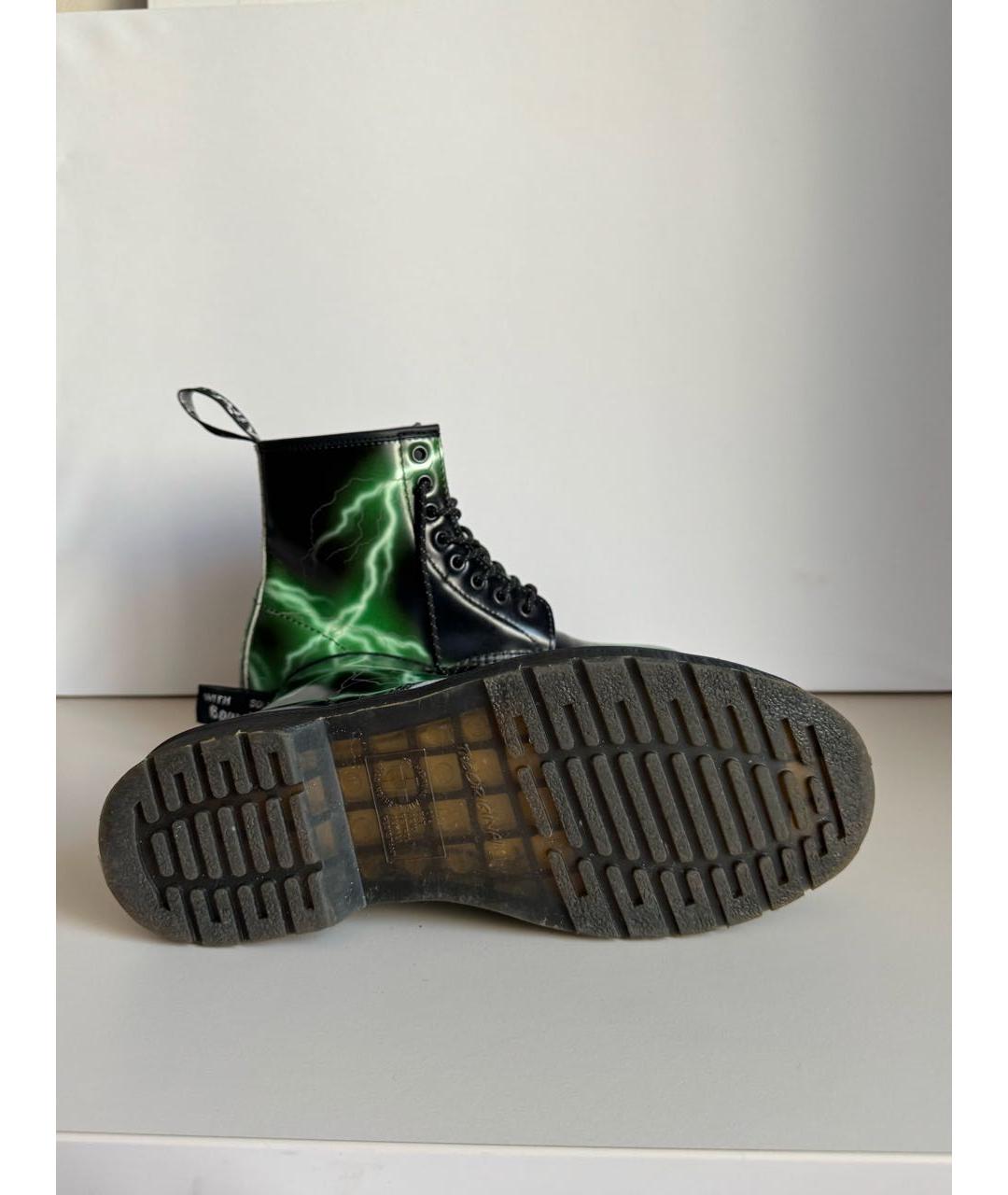 DR. MARTENS Мульти кожаные высокие ботинки, фото 5