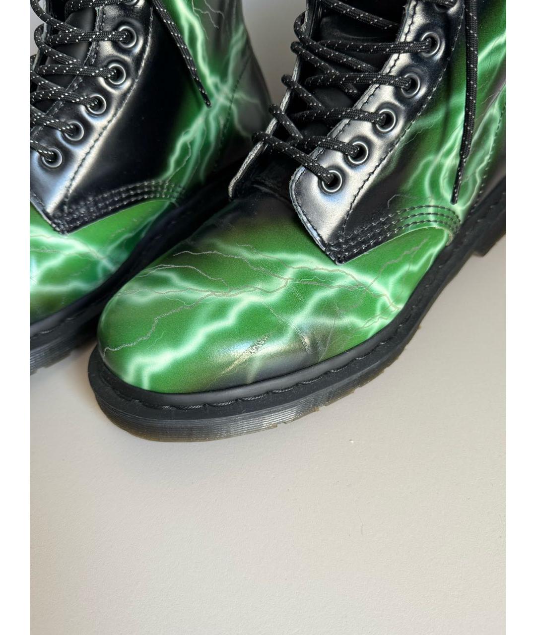 DR. MARTENS Мульти кожаные высокие ботинки, фото 7