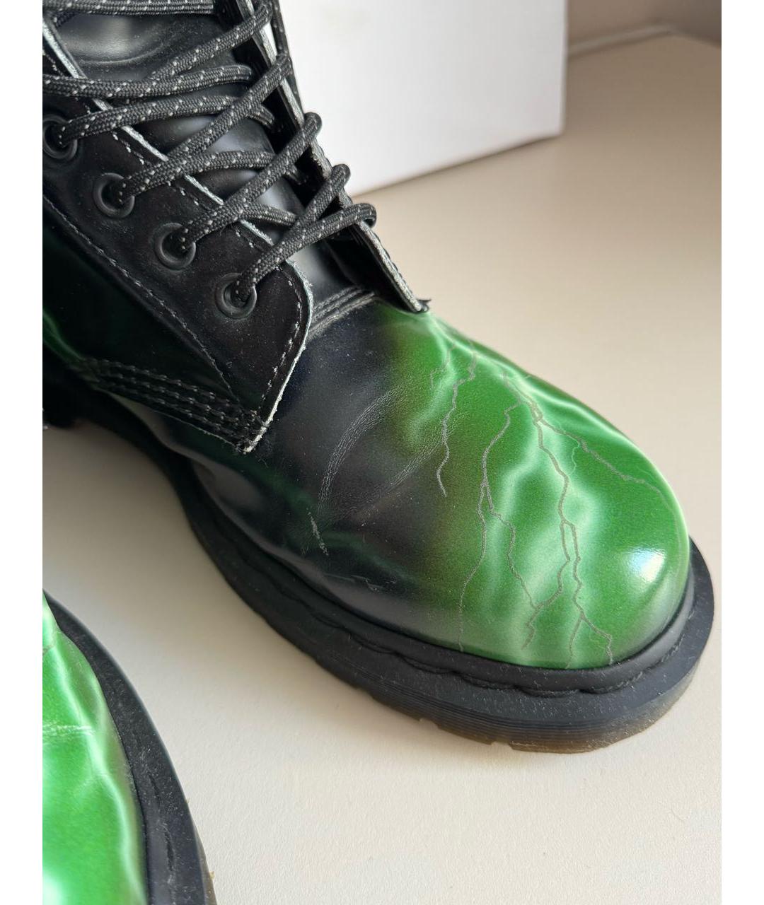 DR. MARTENS Мульти кожаные высокие ботинки, фото 6