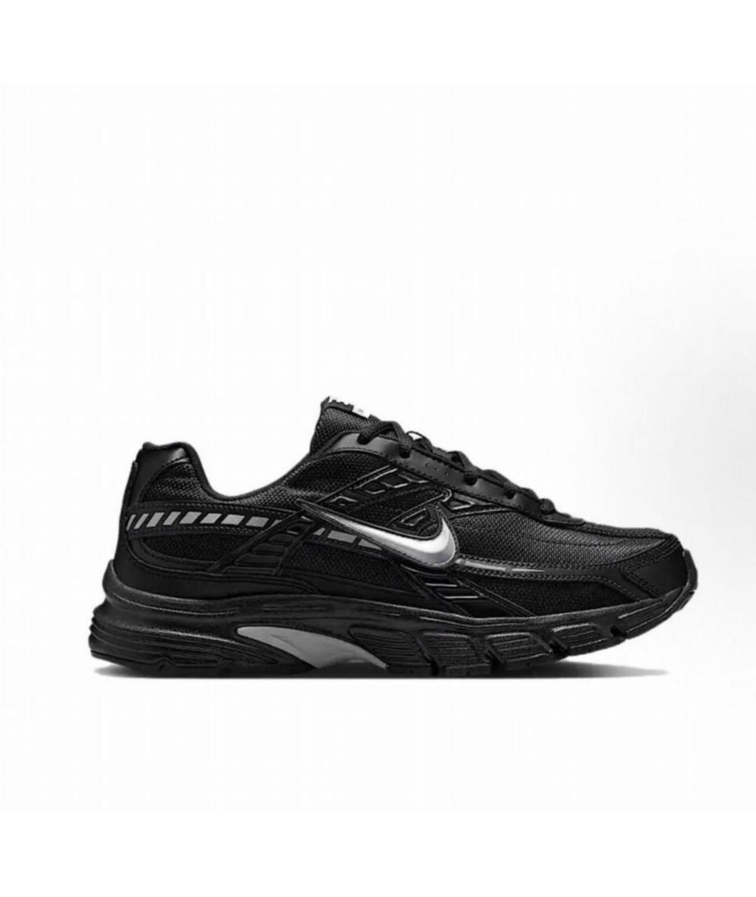 NIKE Черные текстильные низкие кроссовки / кеды, фото 9