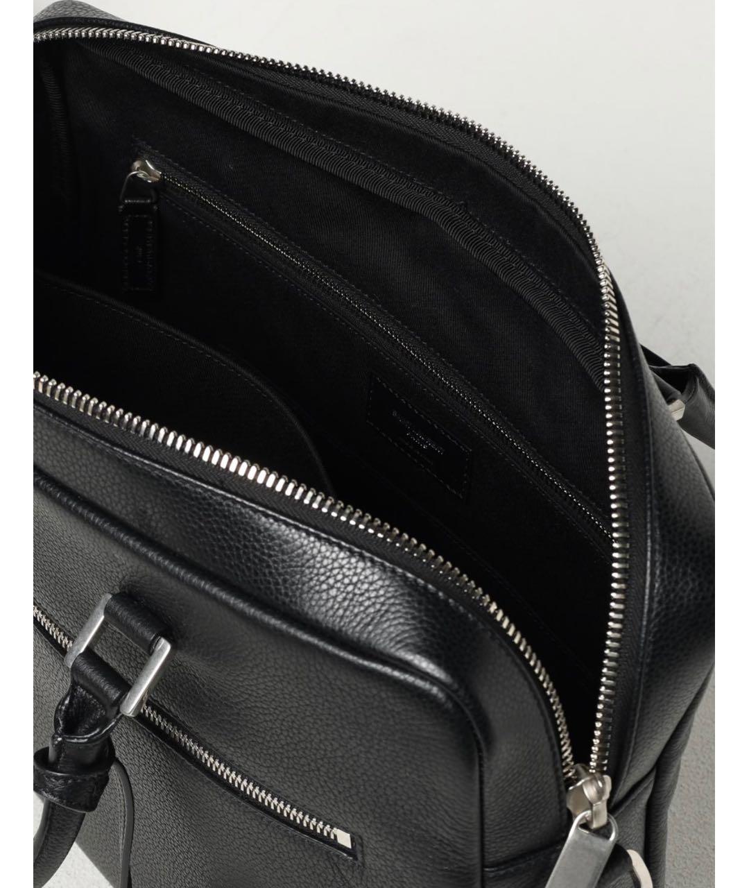 SAINT LAURENT Черный портфель, фото 2