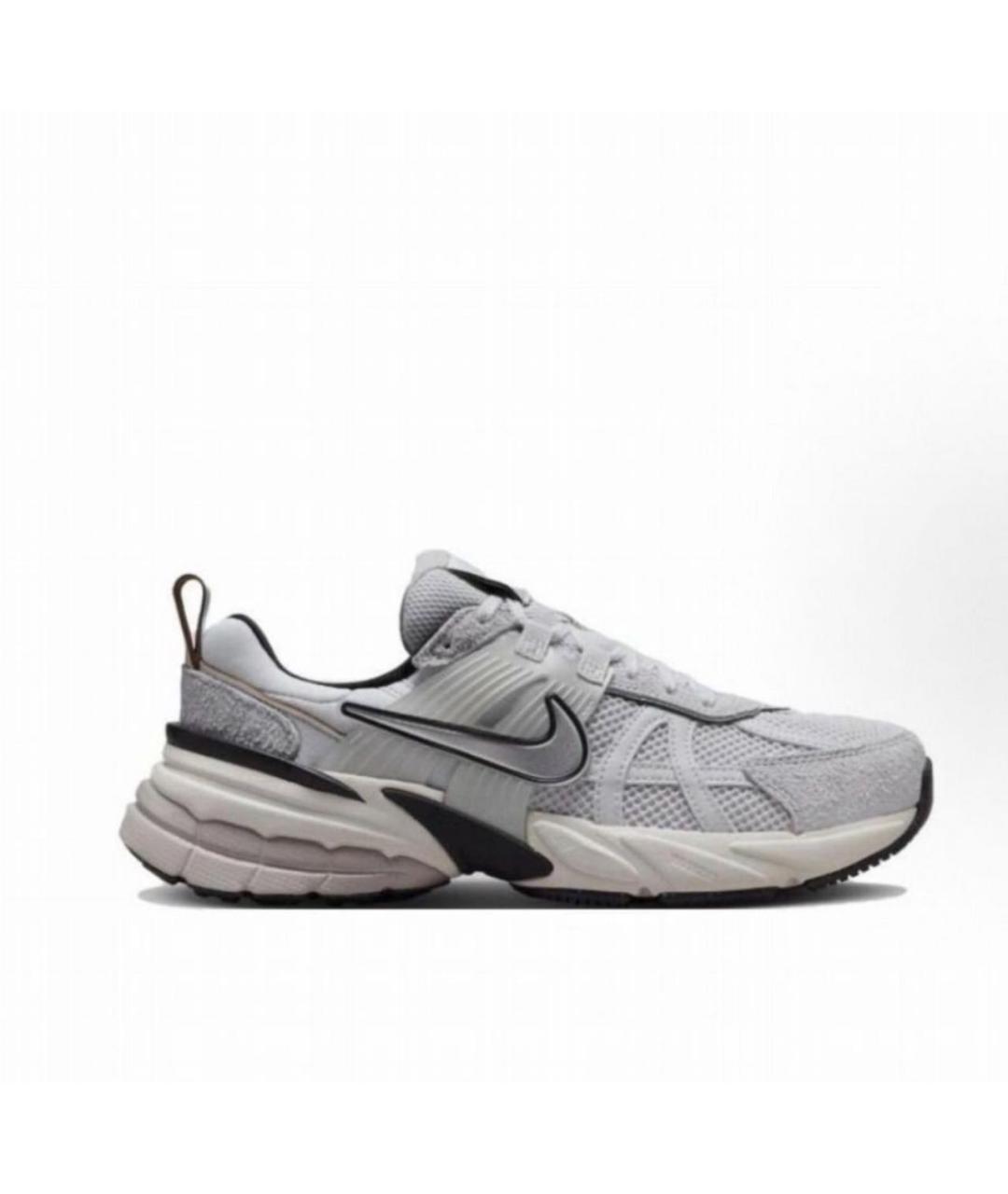NIKE Серые замшевые низкие кроссовки / кеды, фото 9