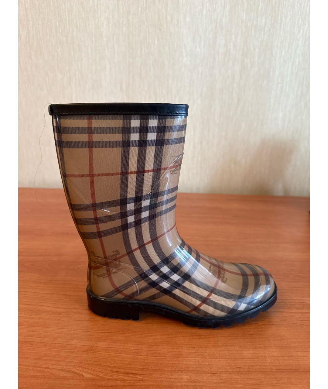 BURBERRY Мульти резиновые сапоги, фото 2