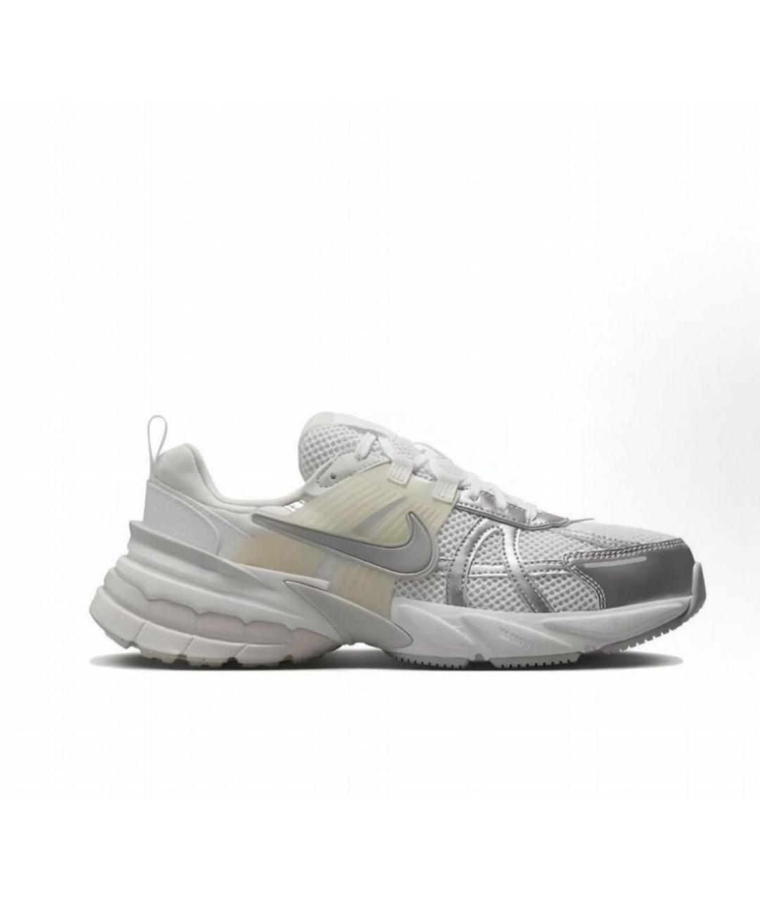 NIKE Белые кожаные низкие кроссовки / кеды, фото 9