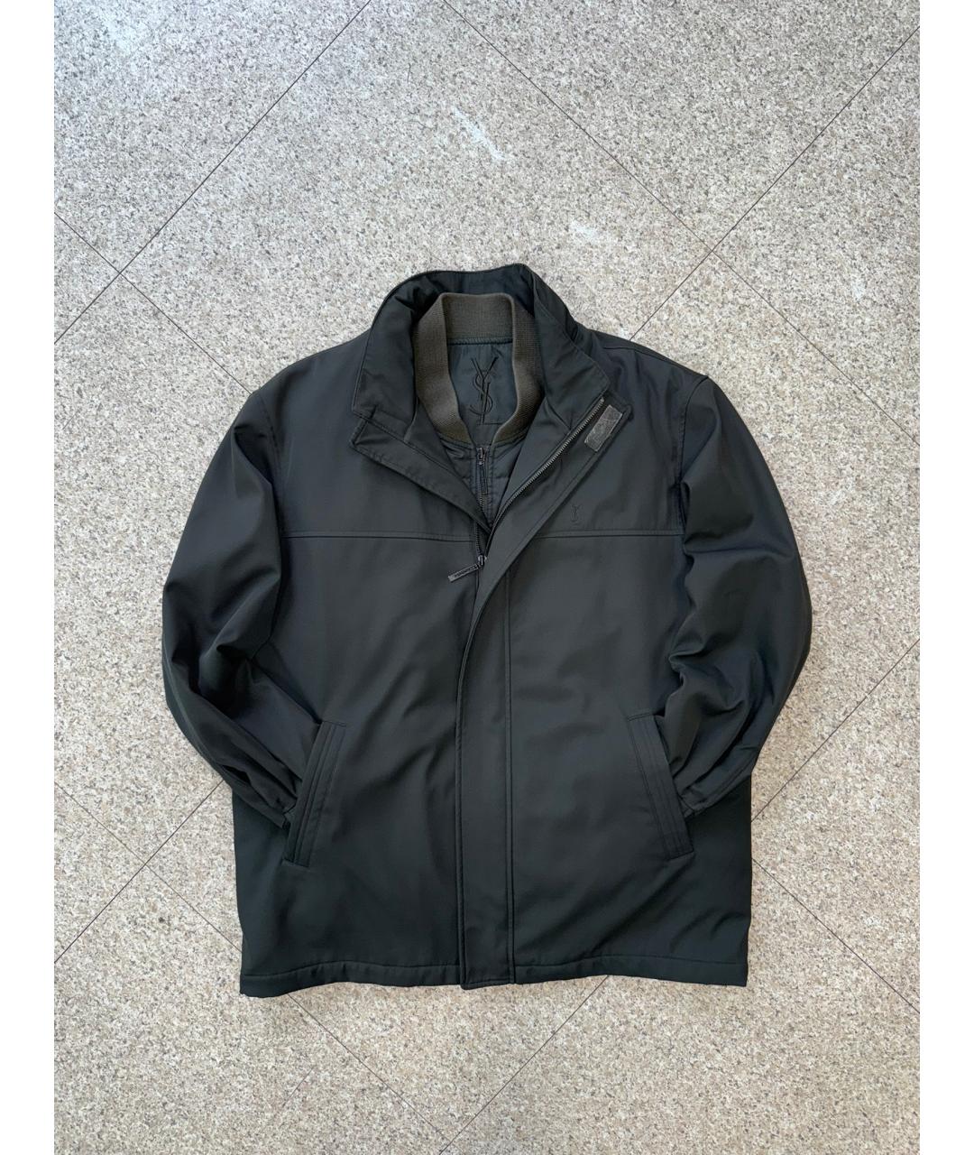 SAINT LAURENT Серая куртка, фото 5
