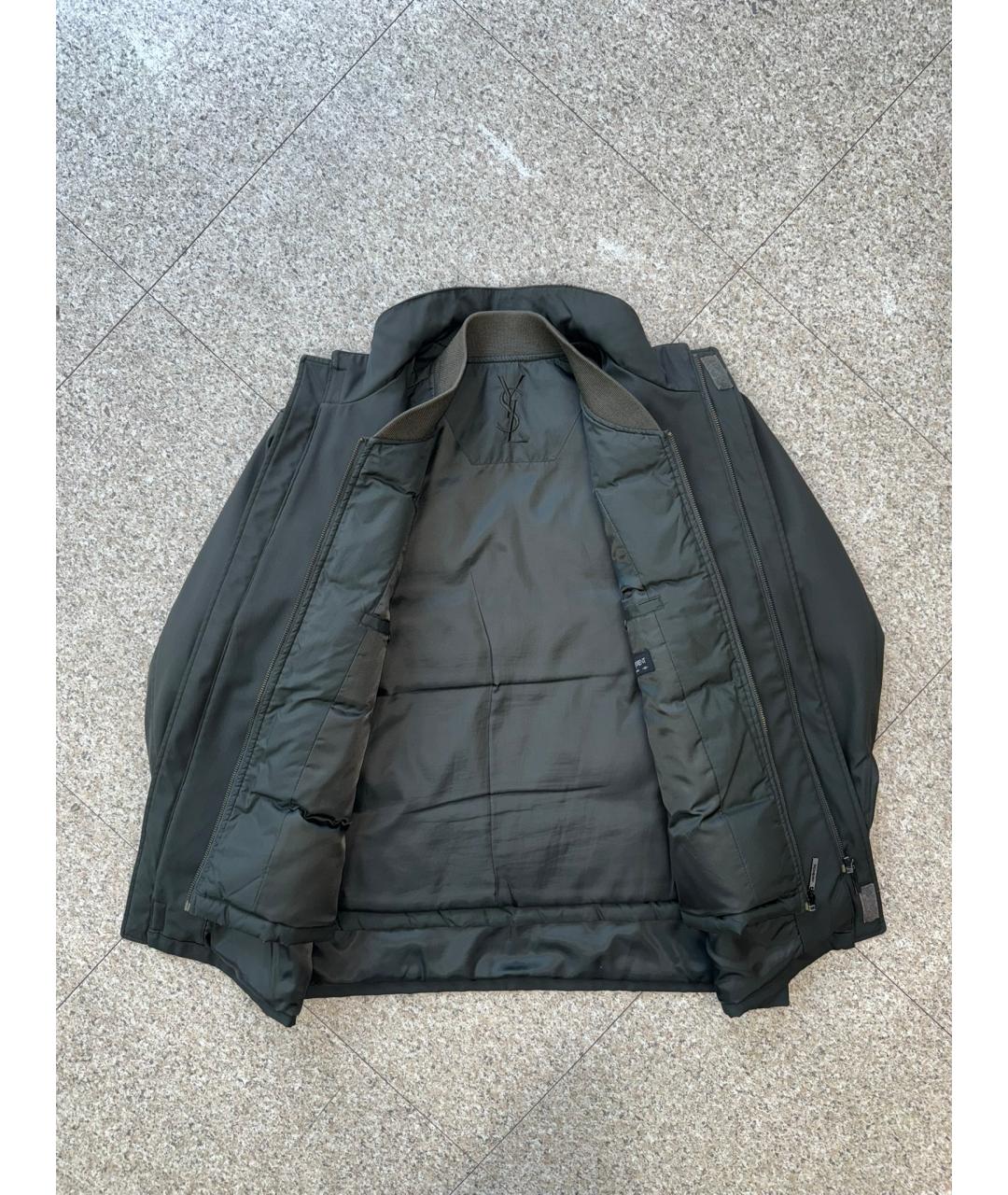 SAINT LAURENT Серая куртка, фото 7