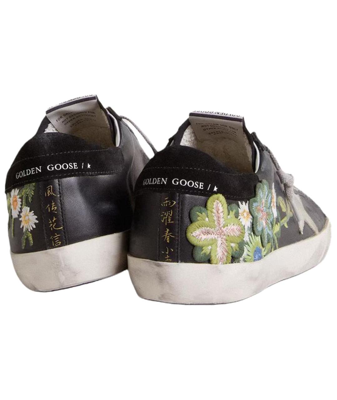 GOLDEN GOOSE DELUXE BRAND Черные кеды, фото 4