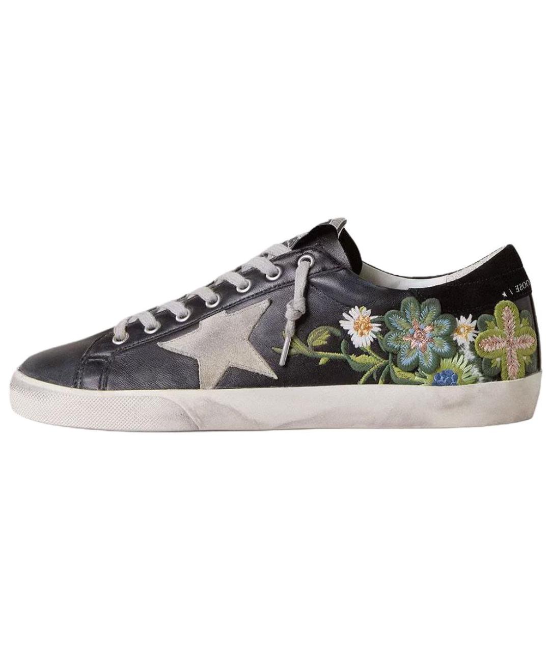 GOLDEN GOOSE DELUXE BRAND Черные кеды, фото 2