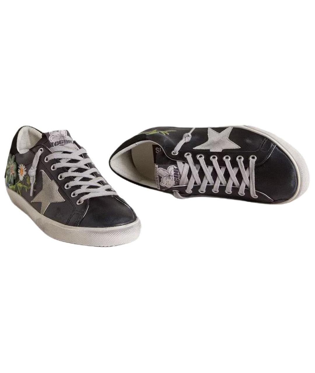 GOLDEN GOOSE DELUXE BRAND Черные кеды, фото 3