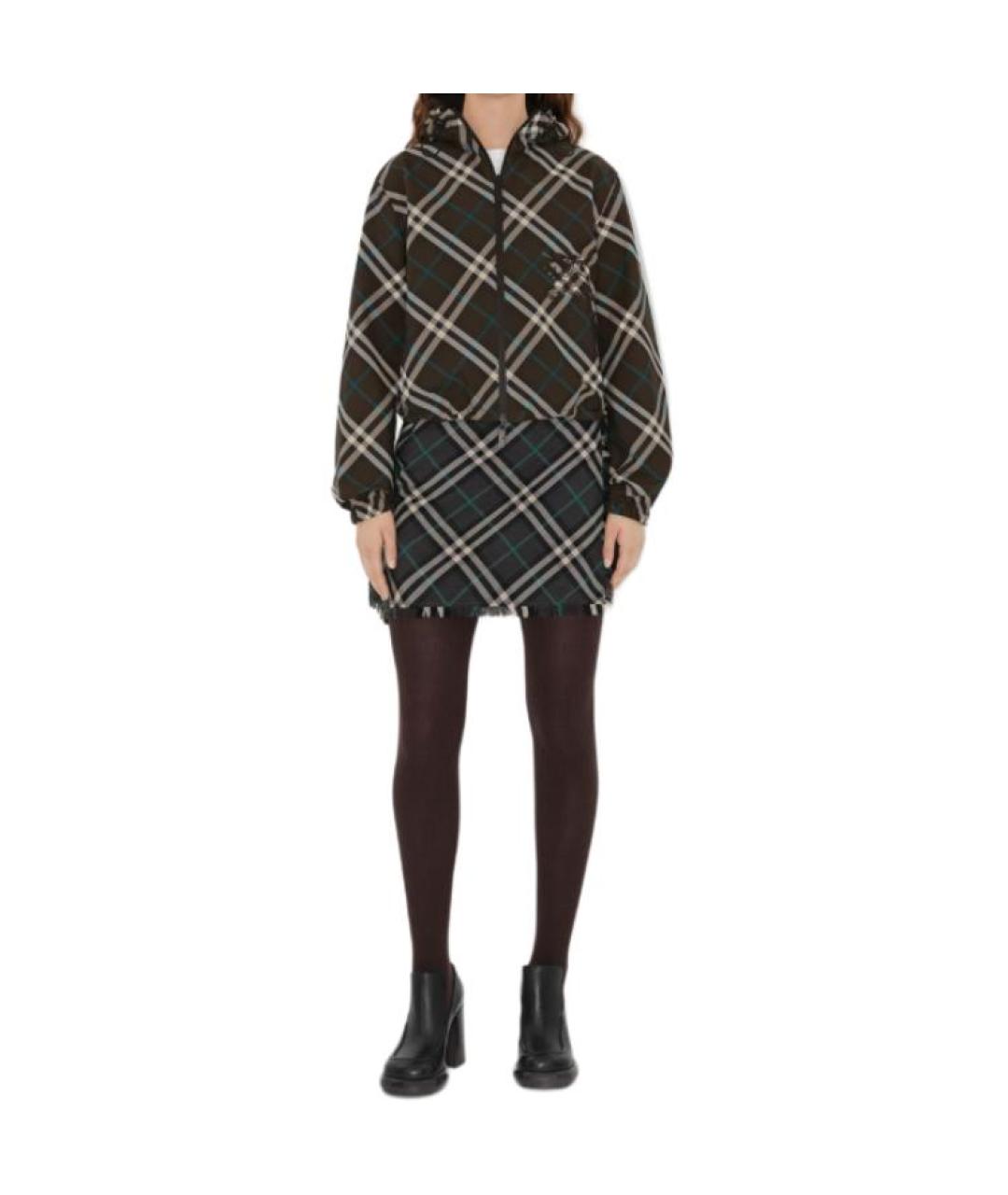 BURBERRY Зеленая куртка, фото 3