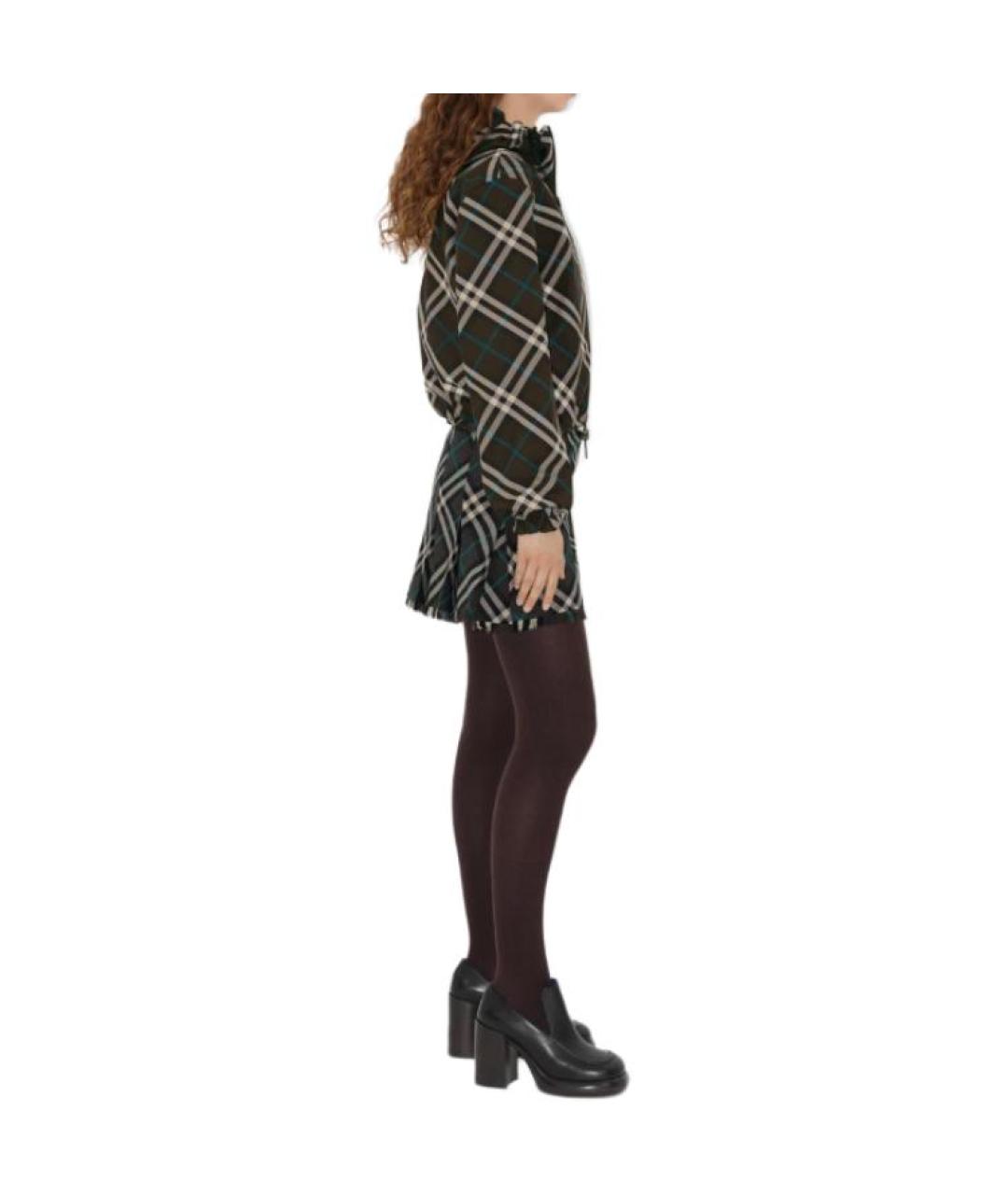 BURBERRY Зеленая куртка, фото 4