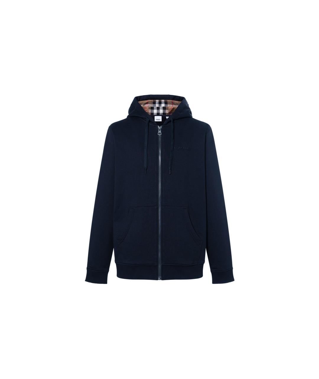 BURBERRY Темно-синяя куртка, фото 1