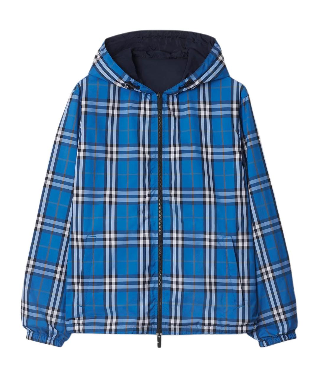 BURBERRY Синяя куртка, фото 1