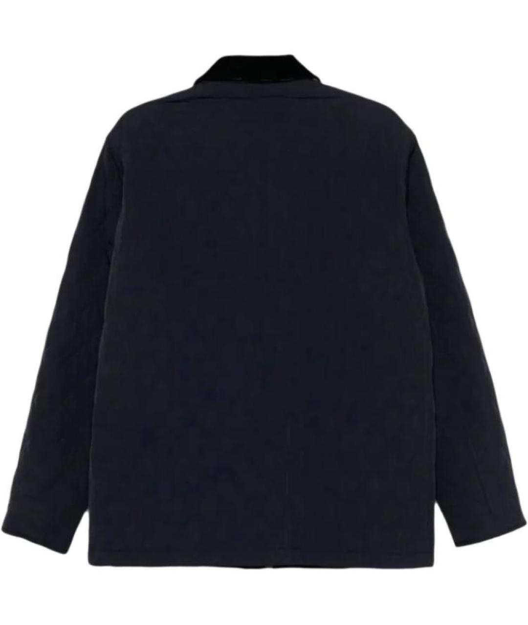 BURBERRY Темно-синяя куртка, фото 2