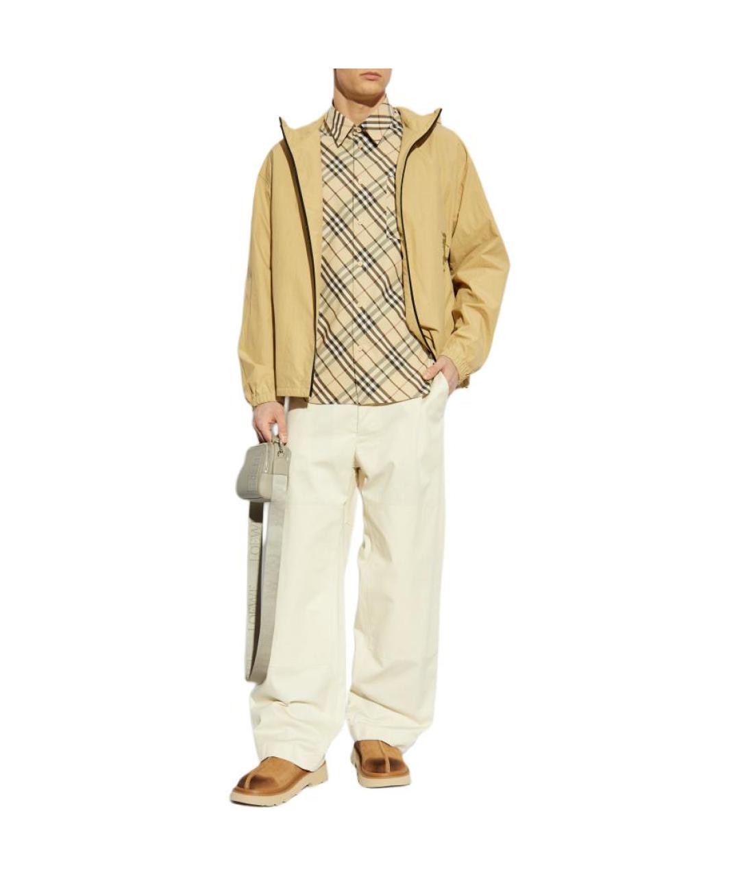 BURBERRY Бежевая куртка, фото 2