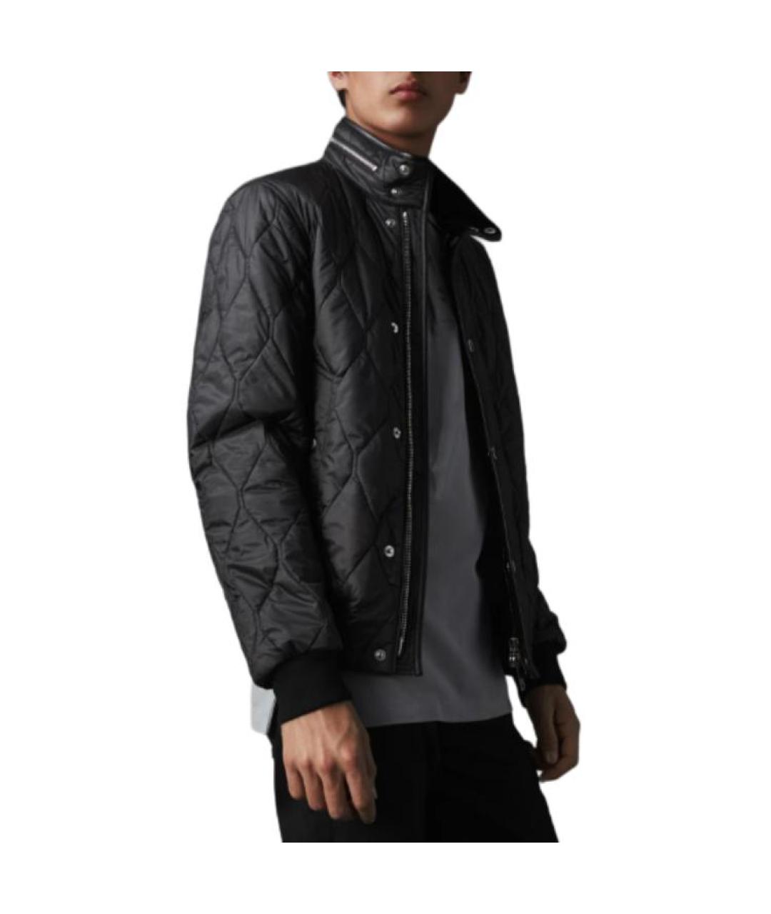 BURBERRY Черная куртка, фото 3