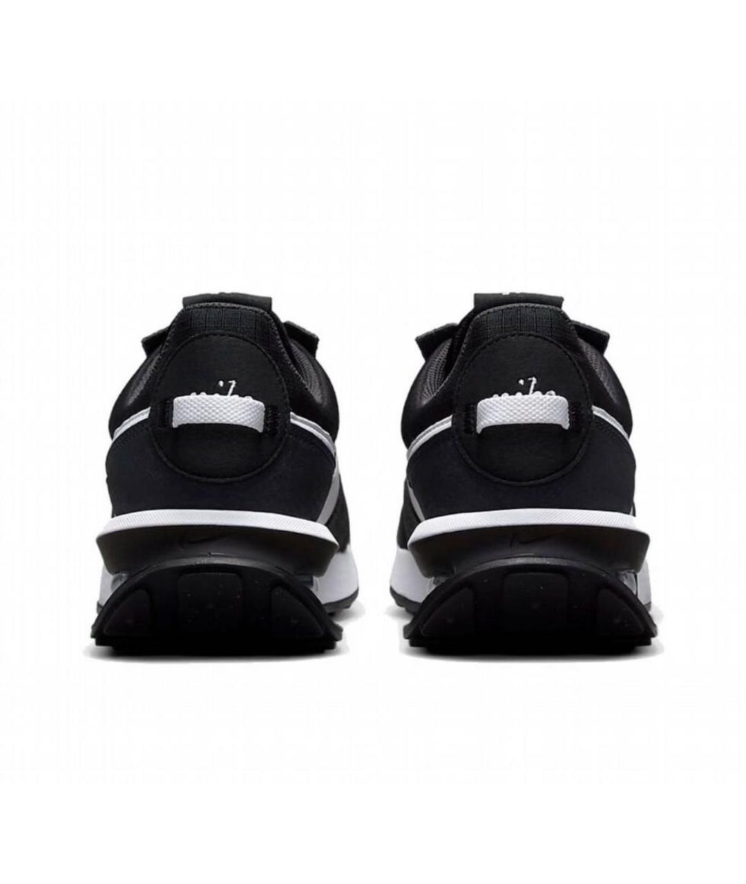 NIKE Черные текстильные низкие кроссовки / кеды, фото 4
