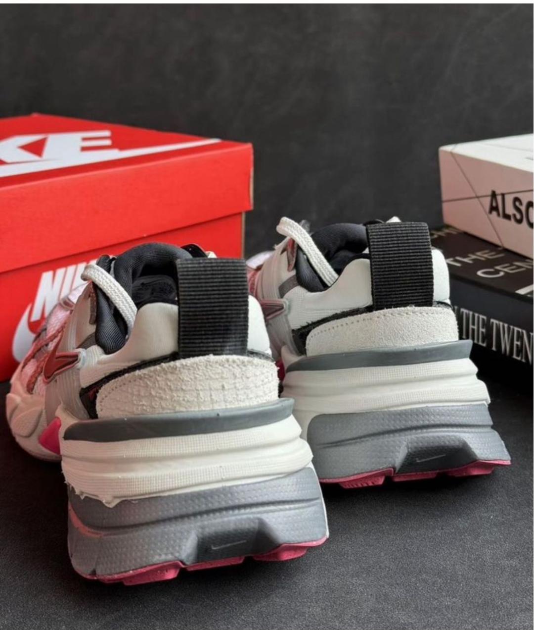 NIKE Розовые текстильные кроссовки, фото 6