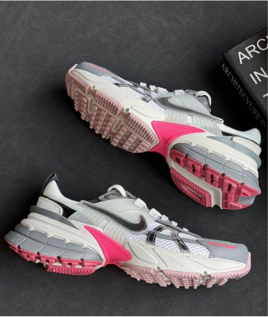 NIKE Розовые текстильные кроссовки, фото 8