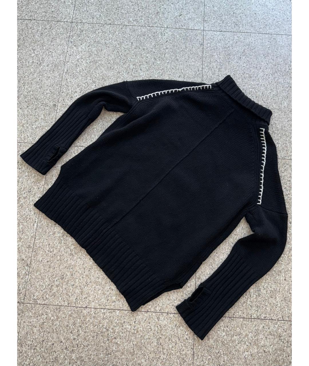ZADIG & VOLTAIRE Черный шерстяной джемпер / свитер, фото 9
