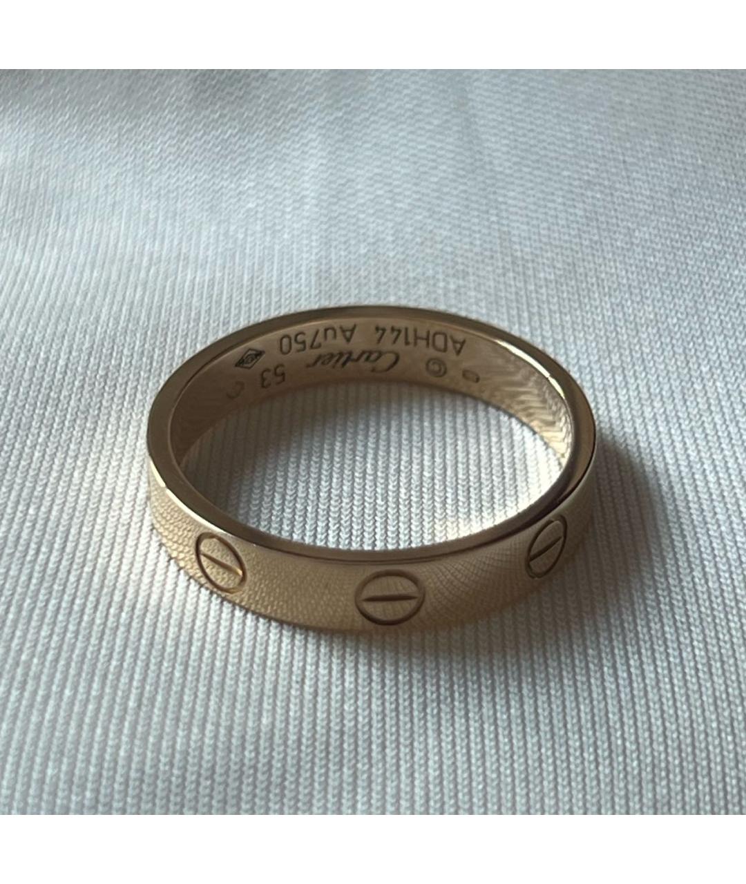 CARTIER Золотое кольцо из розового золота, фото 7