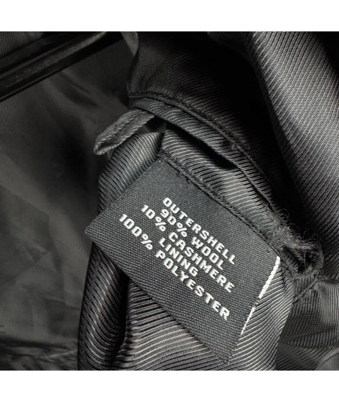 SAINT LAURENT Черное пальто, фото 8