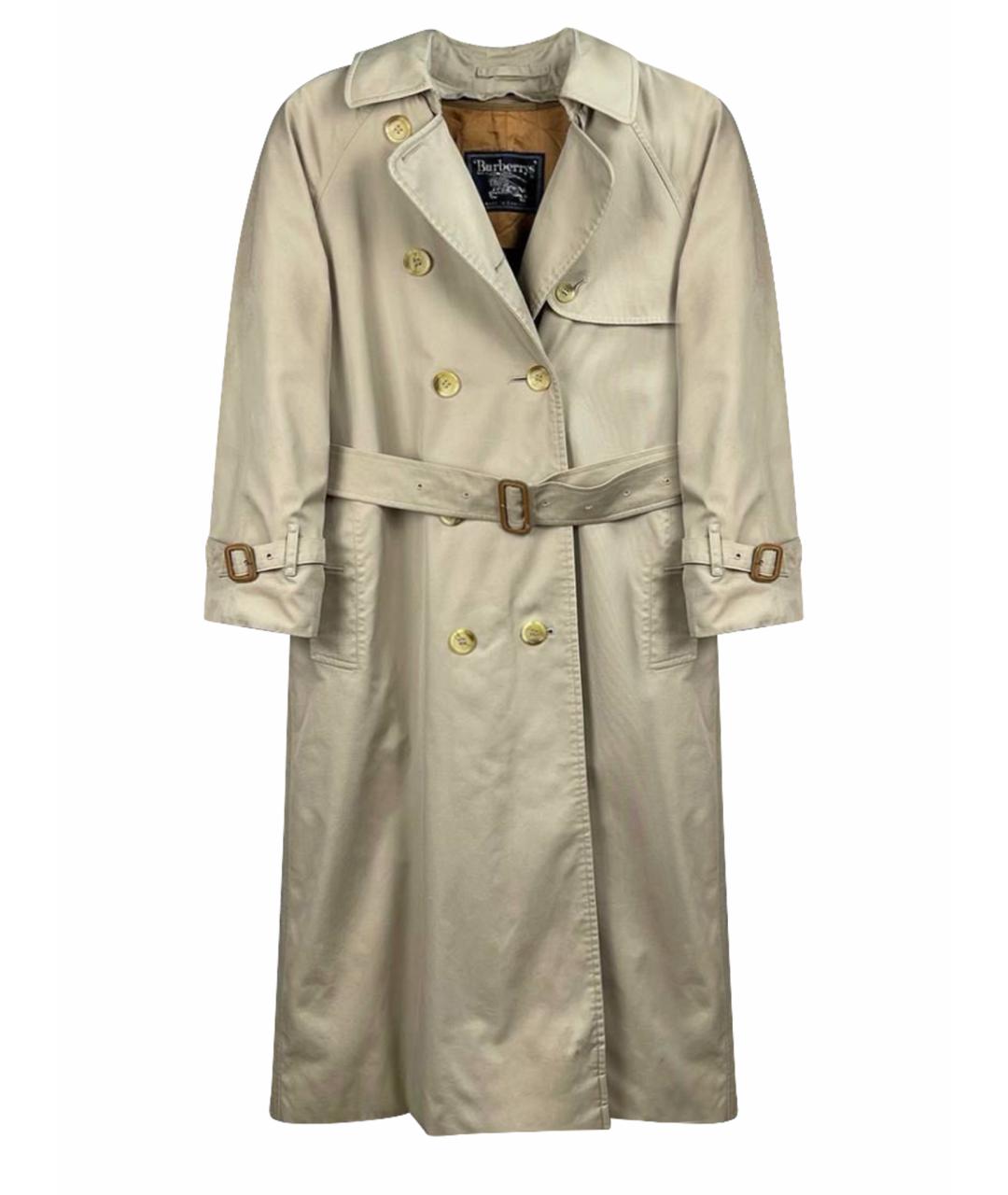 BURBERRY Бежевый тренч / плащ, фото 1