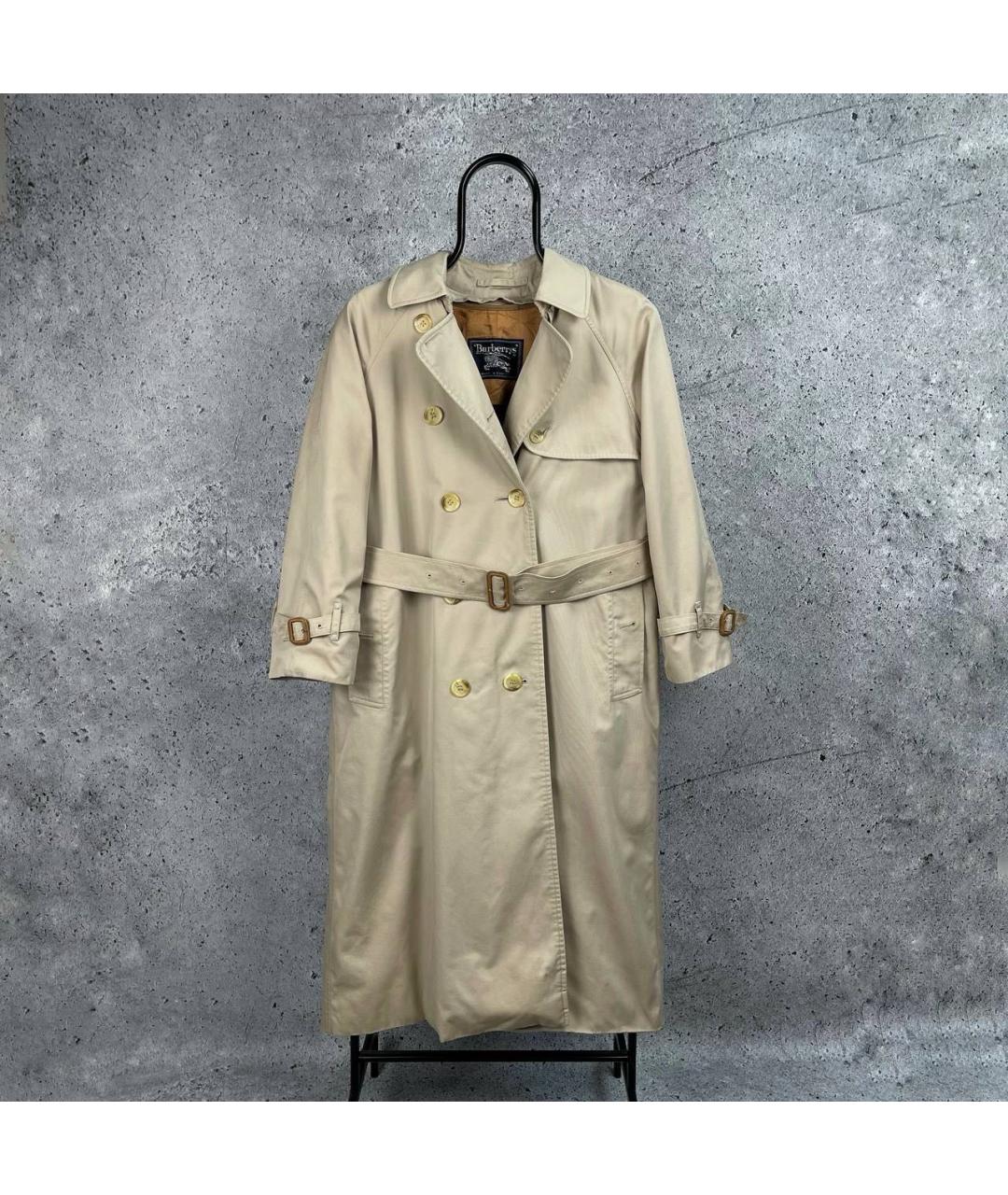 BURBERRY Бежевый тренч / плащ, фото 9
