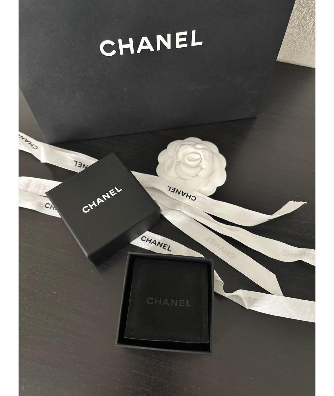 CHANEL Золотые серьги, фото 7
