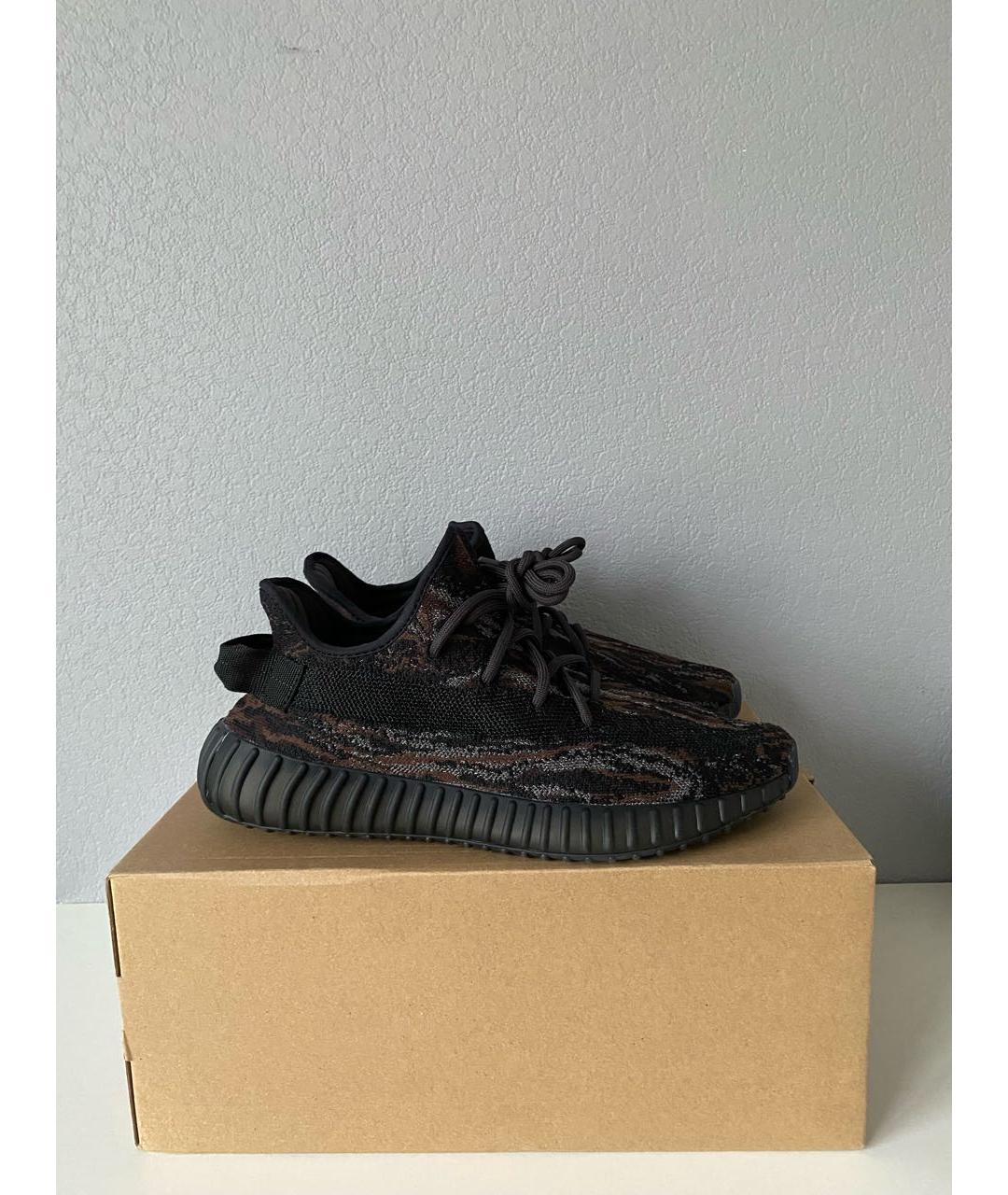 ADIDAS YEEZY Черные текстильные кроссовки, фото 3