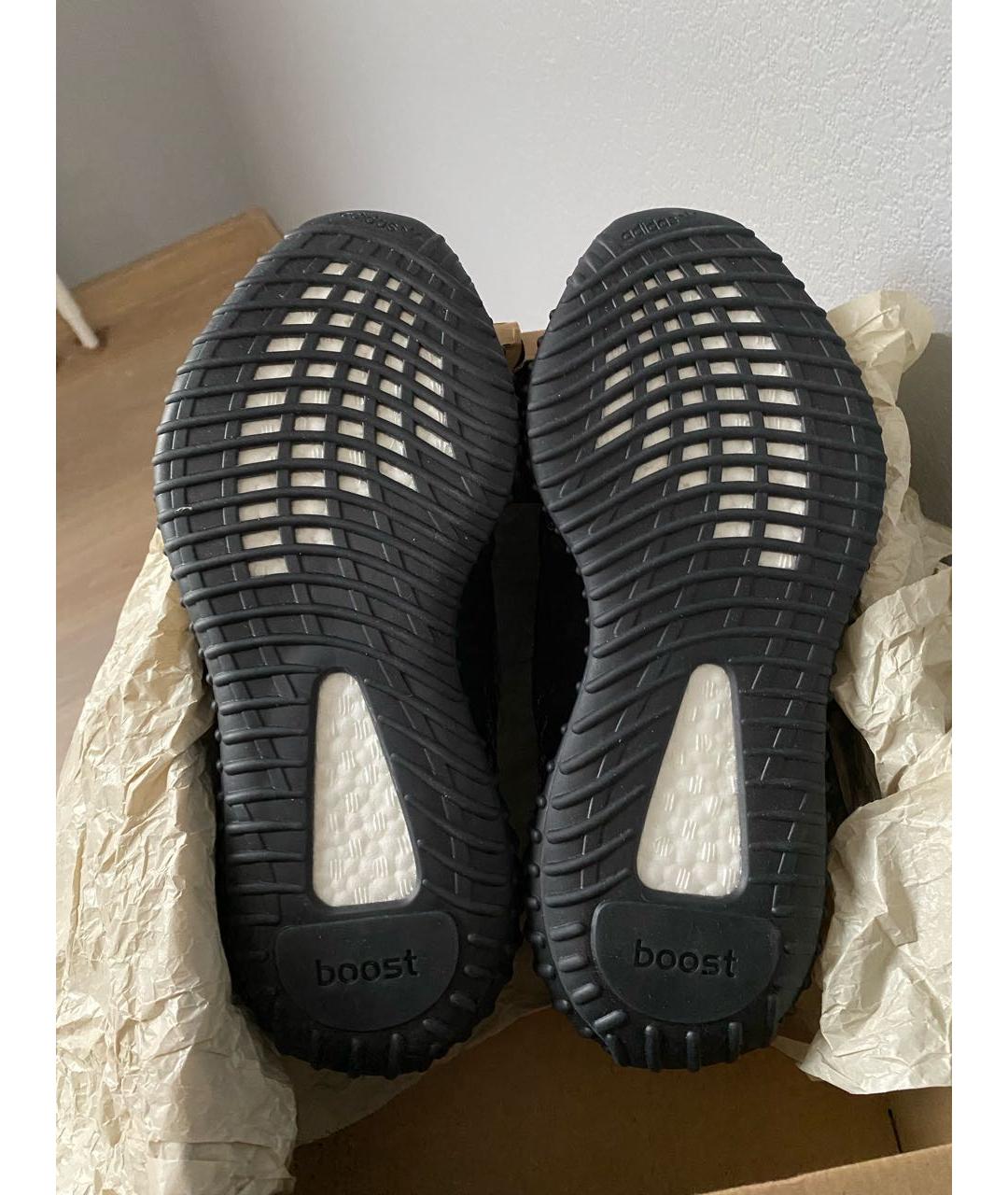 ADIDAS YEEZY Черные текстильные кроссовки, фото 5