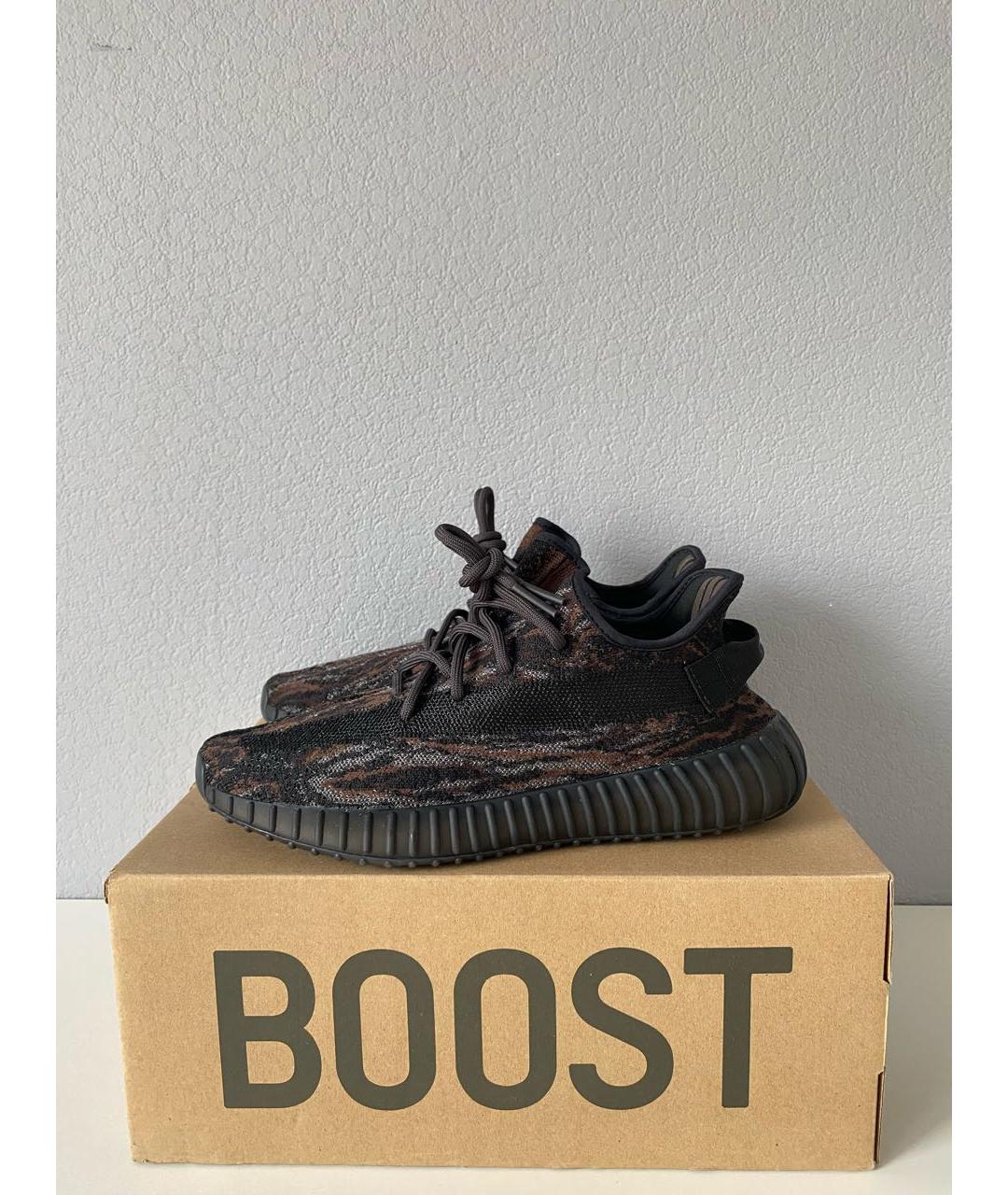 ADIDAS YEEZY Черные текстильные кроссовки, фото 3