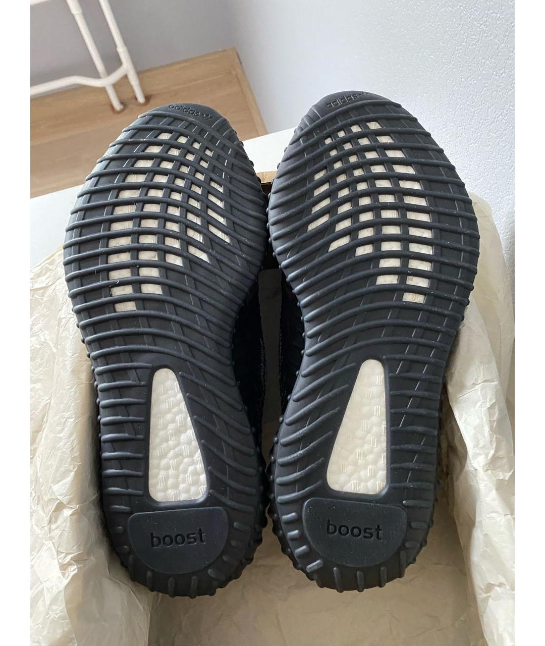 ADIDAS YEEZY Черные текстильные кроссовки, фото 5