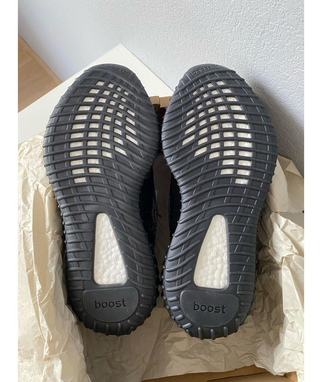 ADIDAS YEEZY Черные текстильные кроссовки, фото 5