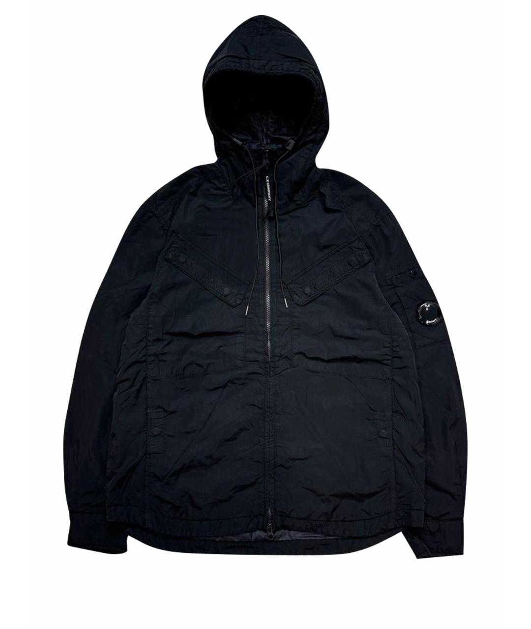 CP COMPANY Антрацитовая полиэстеровая куртка, фото 1
