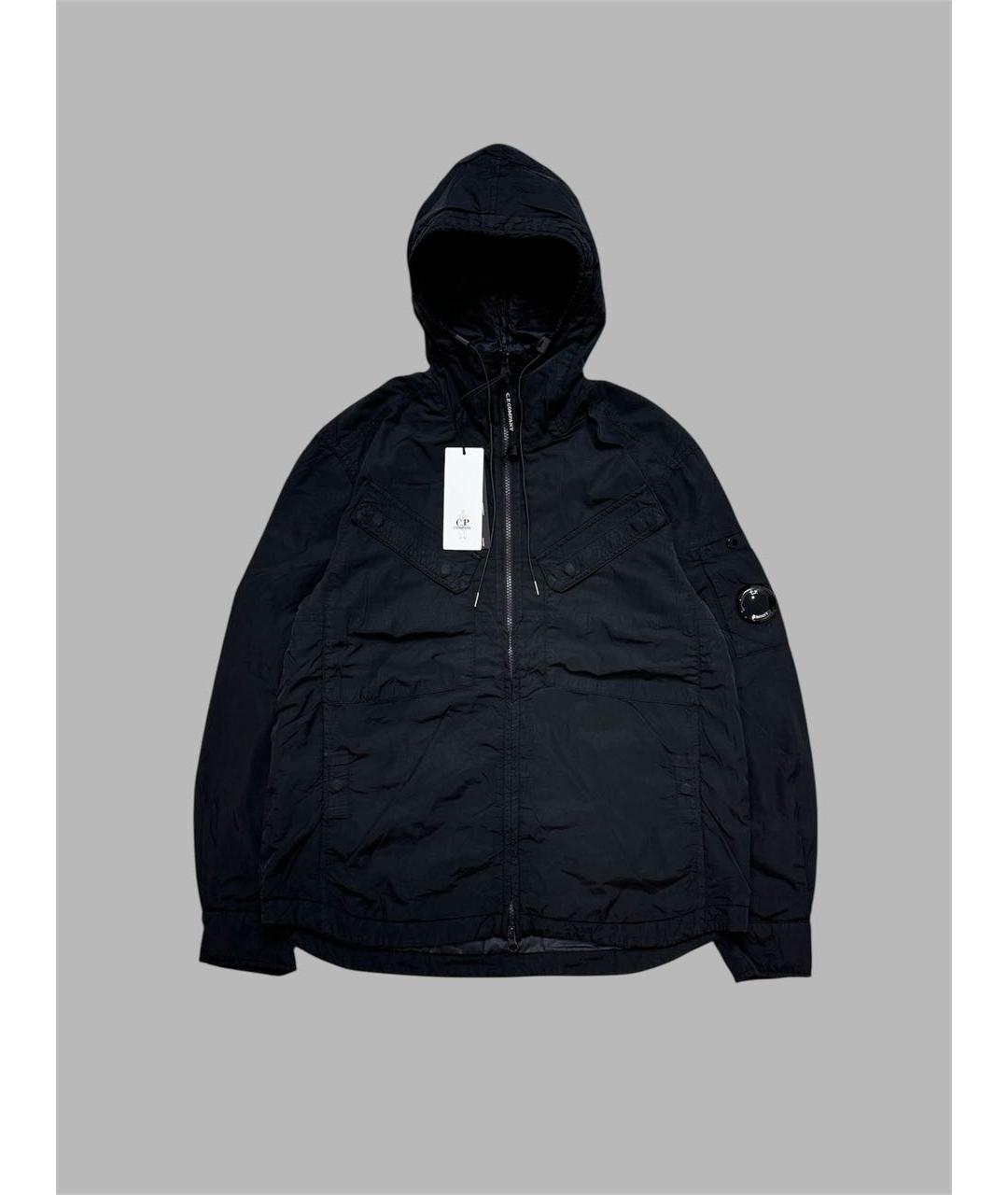 CP COMPANY Антрацитовая полиэстеровая куртка, фото 7