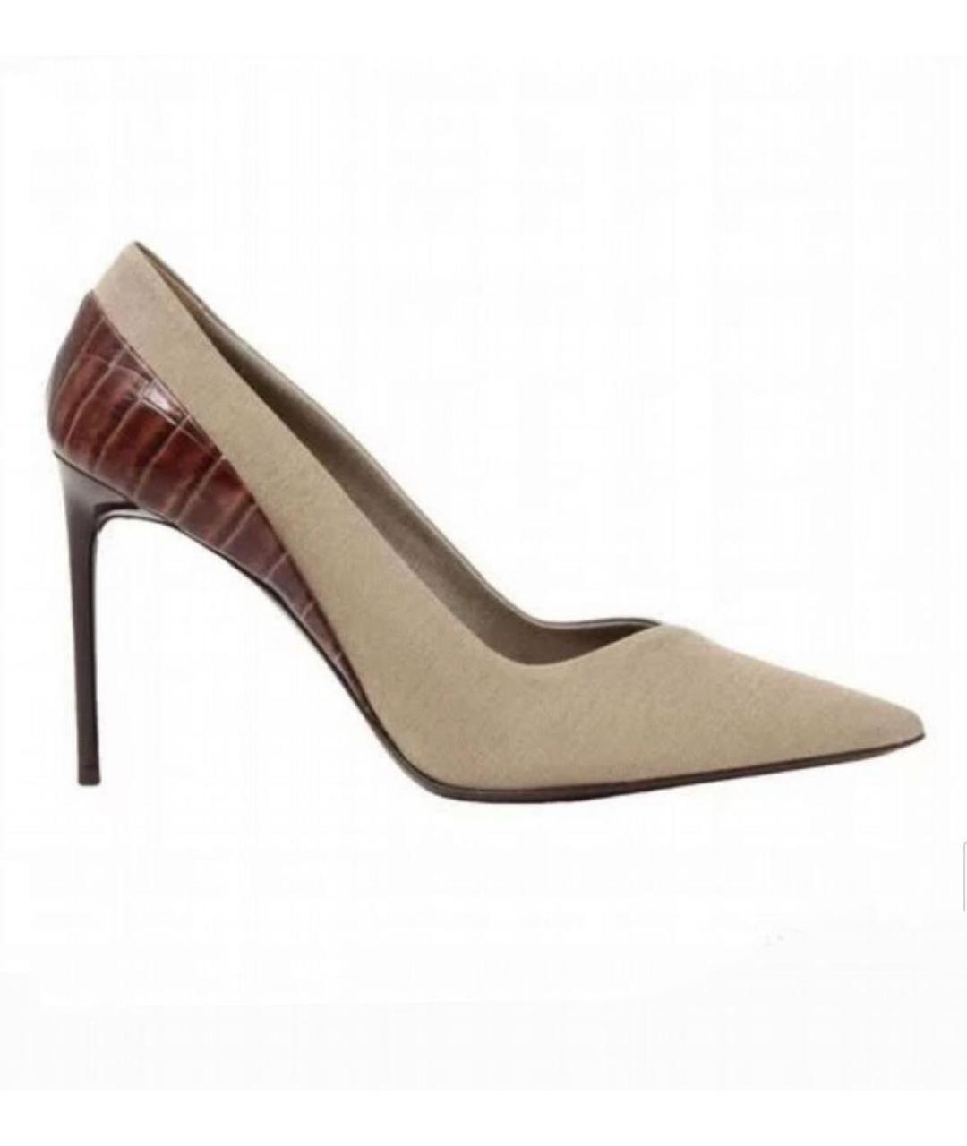 MAX MARA Бежевые туфли, фото 1