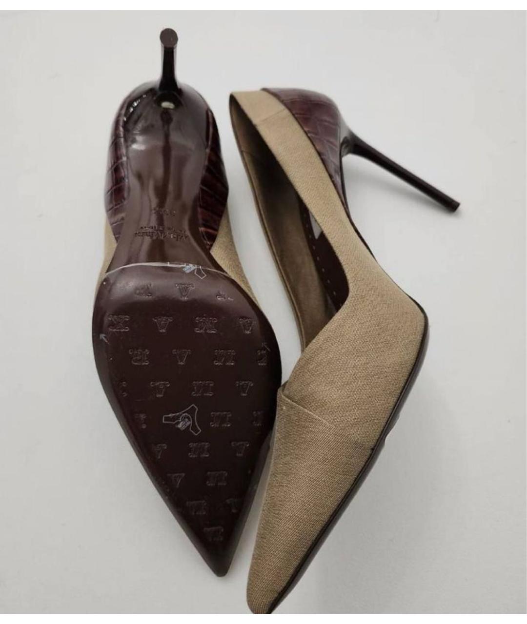 MAX MARA Бежевые туфли, фото 5