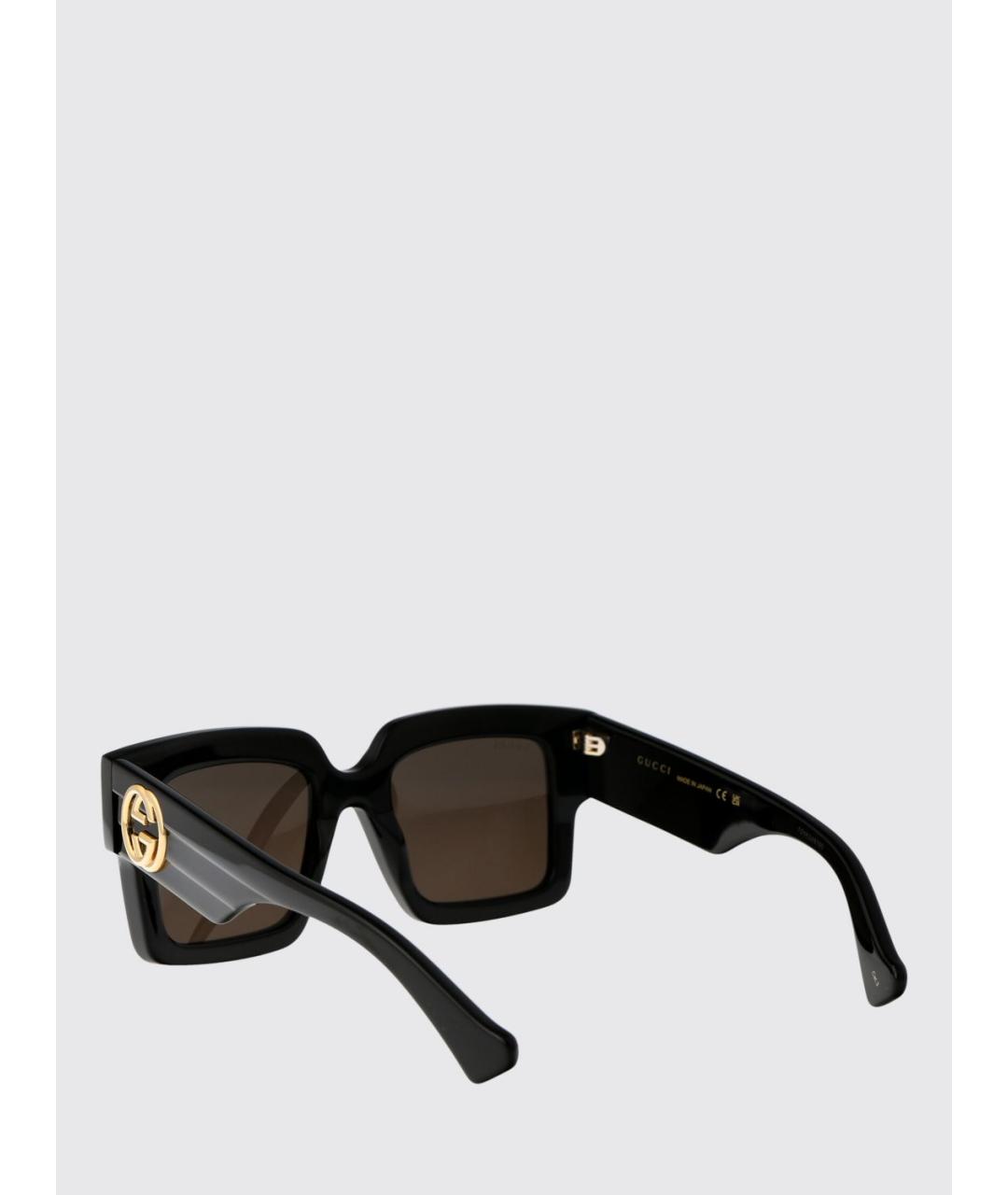 GUCCI Черные солнцезащитные очки, фото 3