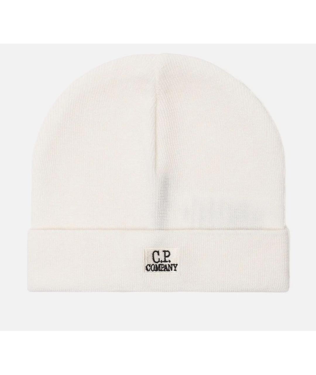 CP COMPANY Бежевая шерстяная шапка, фото 8
