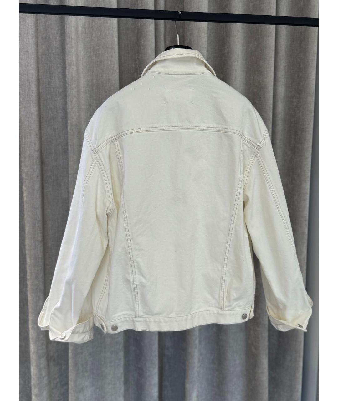 MAISON MARGIELA Белая хлопковая куртка, фото 2