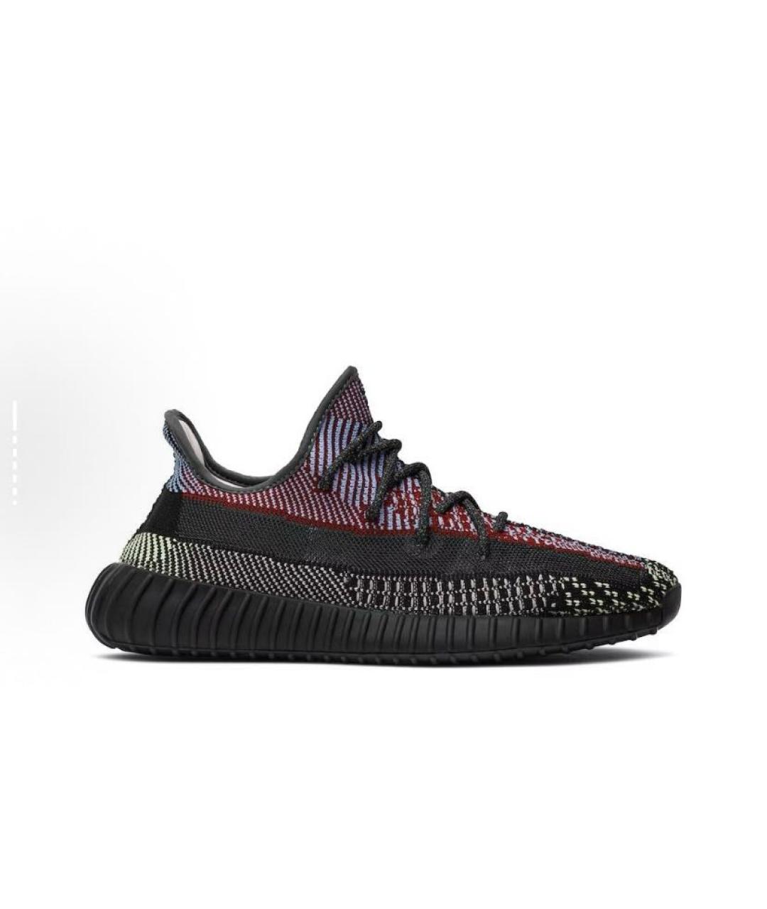 ADIDAS YEEZY Черные текстильные кроссовки, фото 6