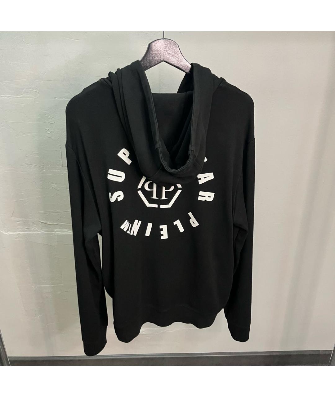 PHILIPP PLEIN Черный вискозный спортивный костюм, фото 8