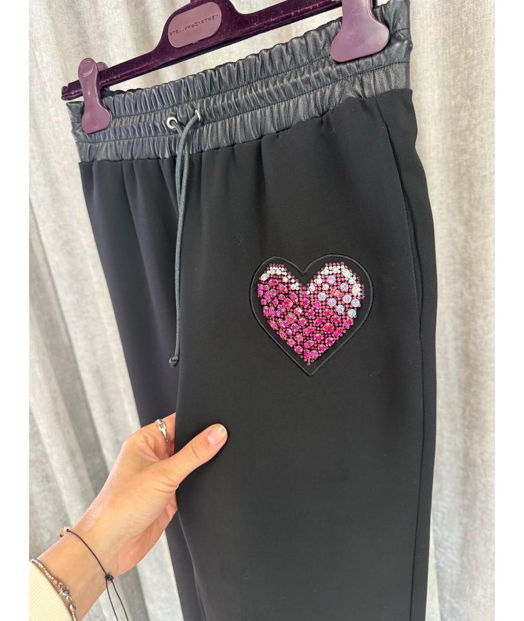 PHILIPP PLEIN Черные брюки узкие, фото 3