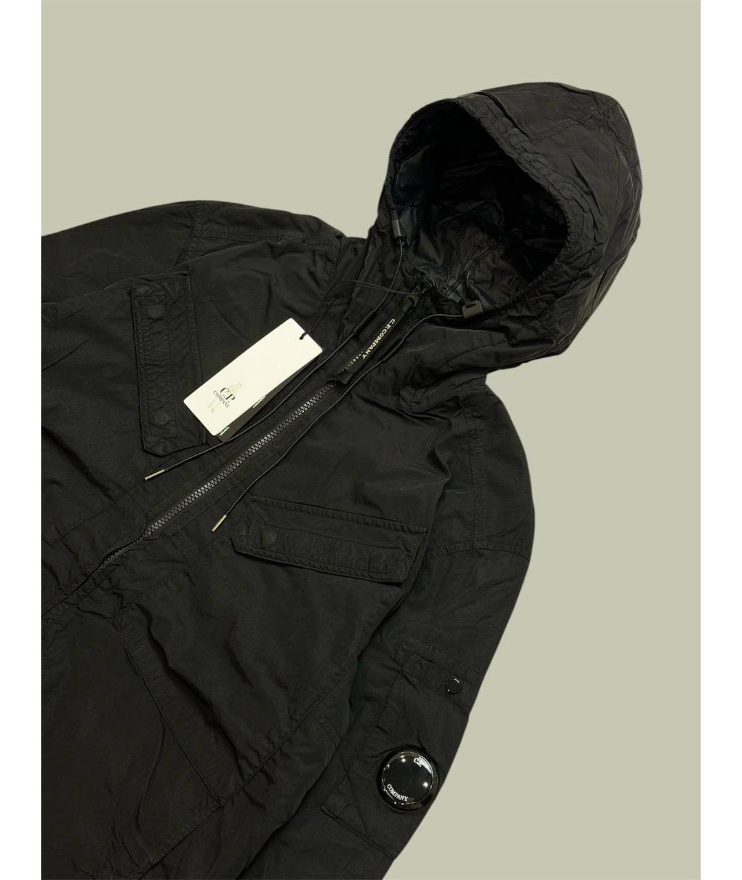 CP COMPANY Черная полиэстеровая куртка, фото 2